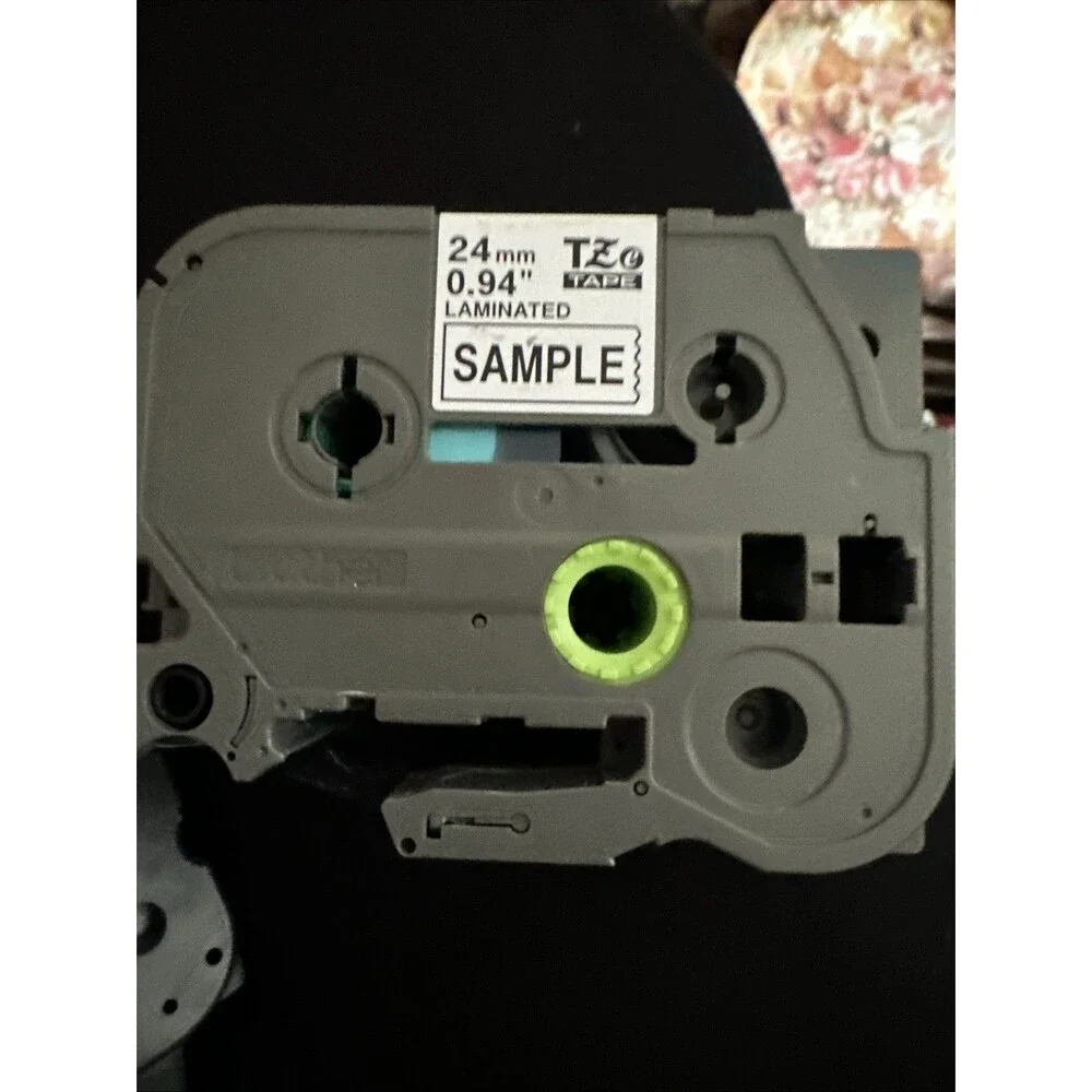 Brother LABEL MAKER TAPE TZ TAPE TZ-251 24mm 0.94 White With BlackTAPE